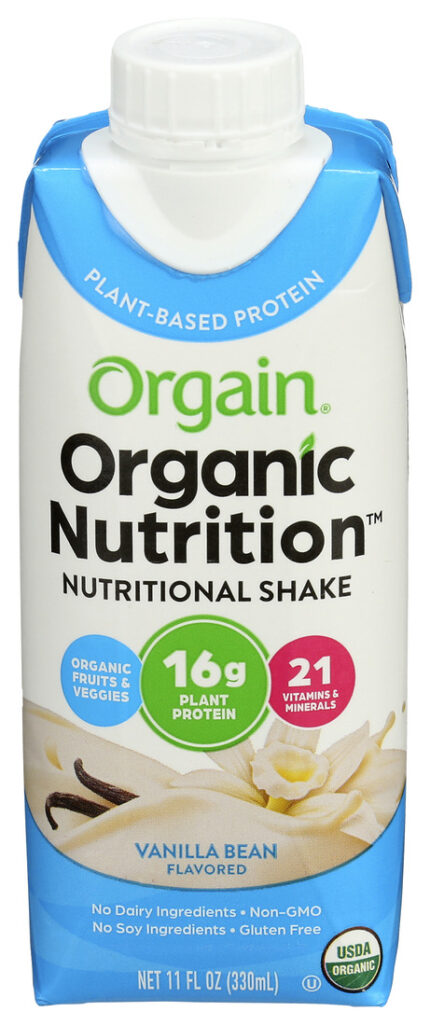 Orgain Nutr Shk,Og2,Vgn,Van 11 Fz