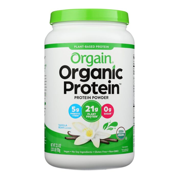 Orgain Prtn Pwd,Og2,Plnt Bsd,Van 2.03 Lb - Image 1