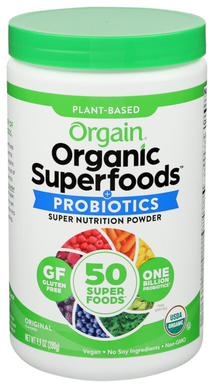 Orgain Super Foods,Og2,Orig,Pwdr .62 Lbs