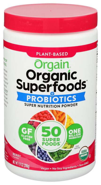 Orgain Superfoods,Pwdr,Og2,Berry .62 Lbs