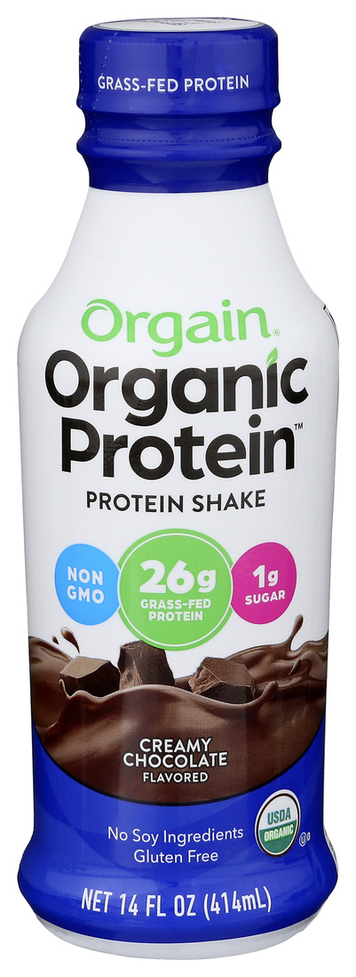 Orgain Nut Shk,Og2,26G,Crmy Choc 14 Fz