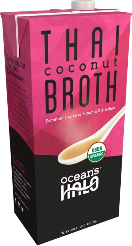 Oceanh Broth,Og2,Thai Coconut 32 Fz