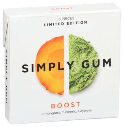 Simgum Gum,Boost 15 Ct