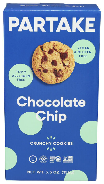 Partak Cookies,Chocolate Chip 5.5 Oz