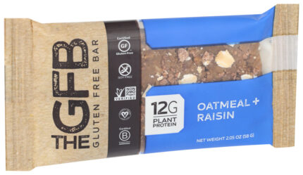 Gfb Bar,Oatmeal Raisin,Gf 2.05 Oz