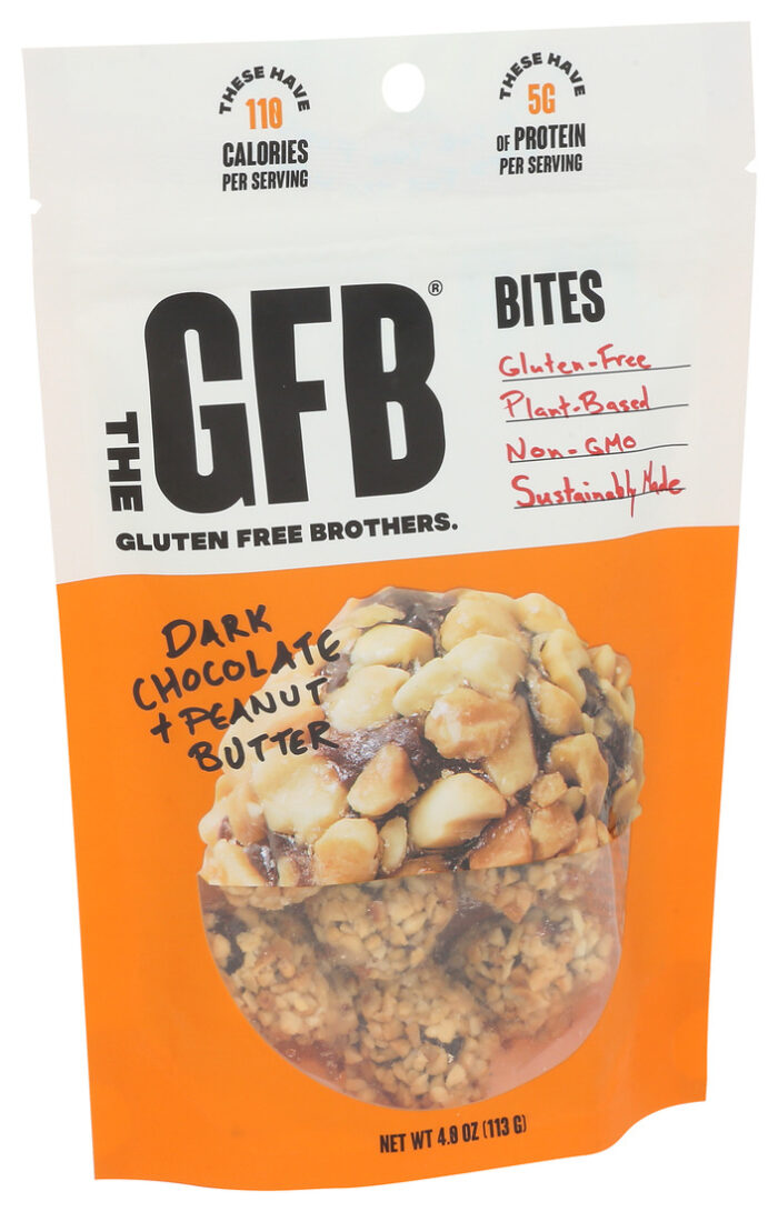 Gfb Bites,Drk Choco Pbtr 4 Oz - Image 1