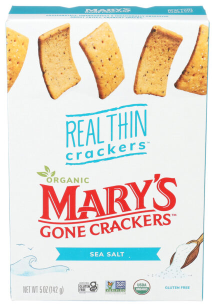 Mary Rl Thn Crckr,Og2,Sea Salt 5 Oz
