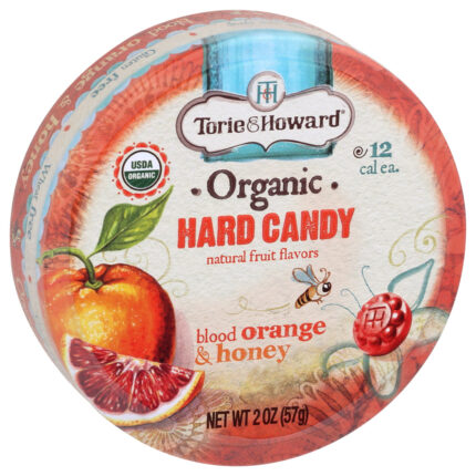 T&H Candy,Og2,Blood Orng&Hny 2 Oz