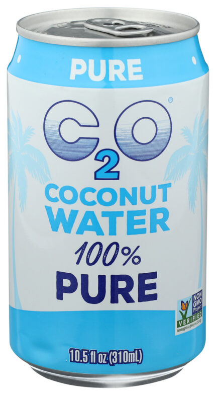 C2O Coconut Wtr,Pure,Can 10.5 Fz