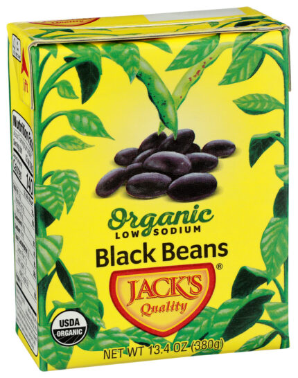 Jacks Blk Bns,Og2,Low Sodium 13.4 Oz