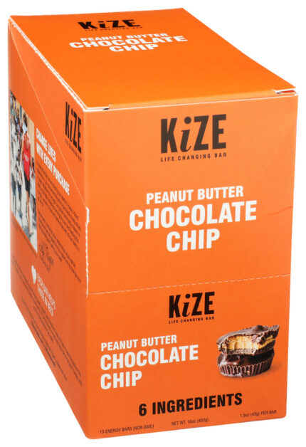 Kizeco Enrgy Br,Raw Pb Choc Chip 1.5 Oz