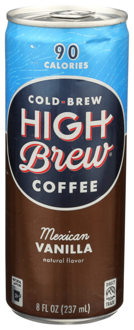 Hghbrw Coffee,Rtd,Mex Vanilla 8 Fz