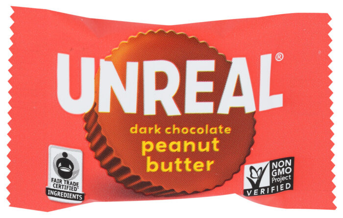 Unreal Pbtr Cup,Drk Choc,Mini .5 Oz - Image 1