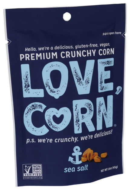 Lvcorn Roasted Corn,Sea Salt 1.6 Oz