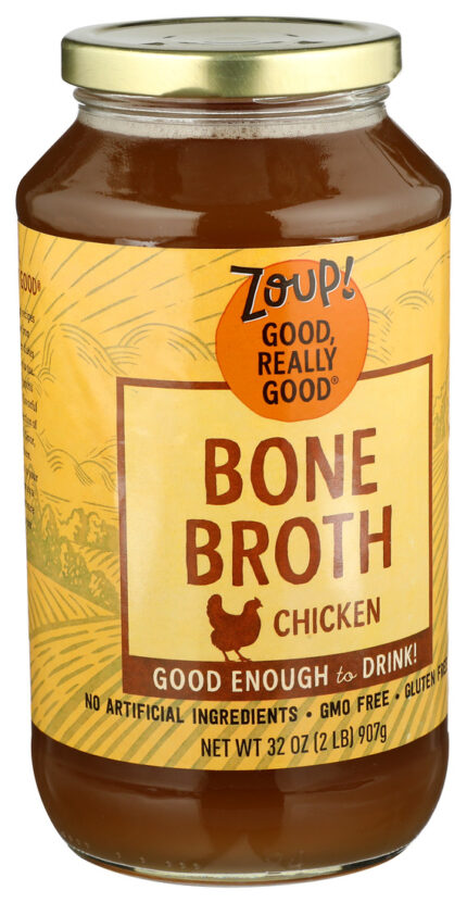 Zoup Broth,Chicken Bone 32 Oz