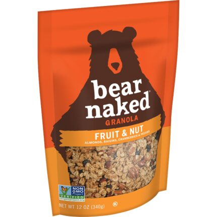 Bear Naked, Granola Fruit And Nutty, Case Of 6, 12 Oz