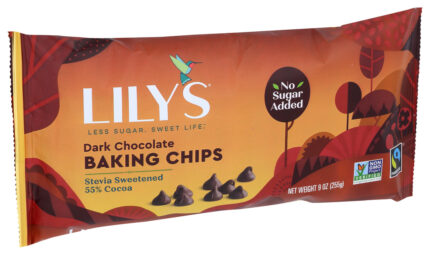 Lilys Baking Chips,Dark Choc 9 Oz