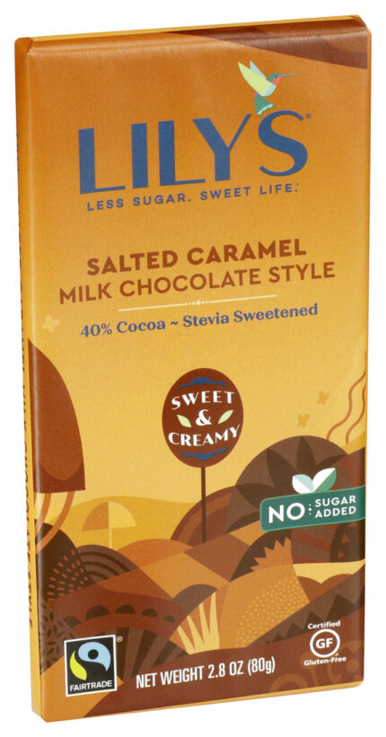 Lilys Bar,Milk Choc,40%,Crml 2.80 Oz