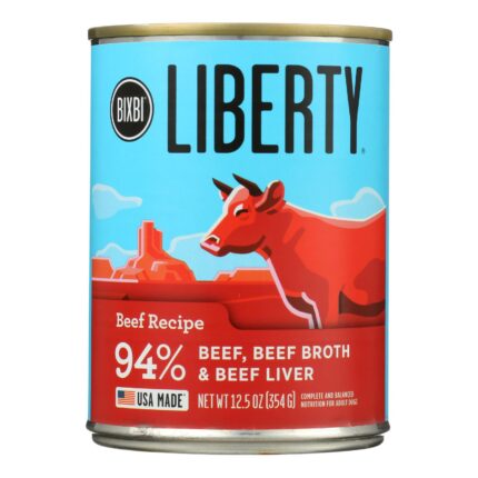 Bixbi Dg Fd,Lbrty,Canned,Beef 12.5 Oz