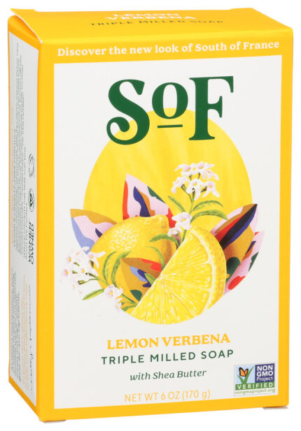 Southf Bar Soap,Lemon Verbena 6 Oz
