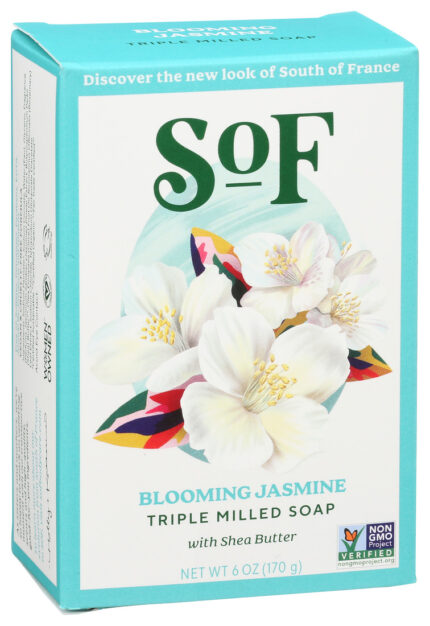 Southf Bar Soap,Blooming Jasmine 6 Oz
