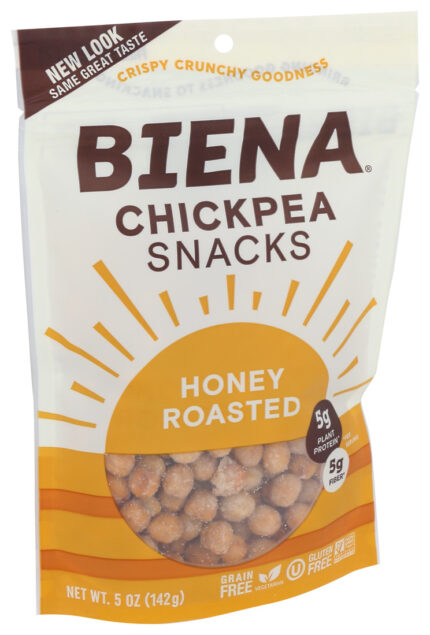 Biena Chickpea Snks,Hny Roasted 5 Oz