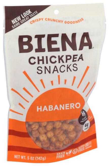 Biena Chickpea Snks,Habanero 5 Oz