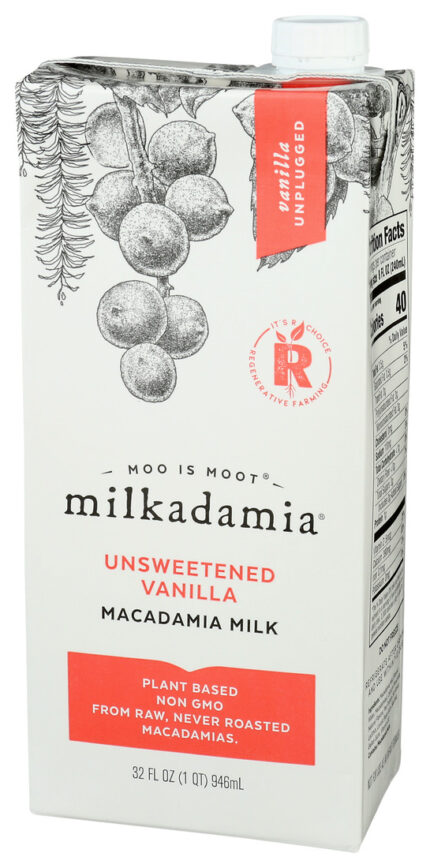 Mlkdma Nut Milk,Mcdmia,Unswt Van 32 Fz