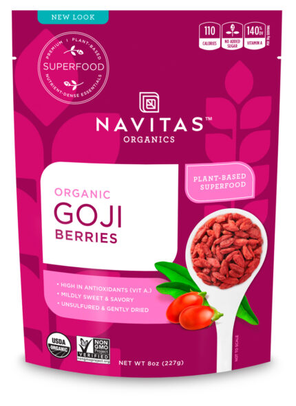 Naviog Goji Berries,Og2,Sun-Drd 8 Oz