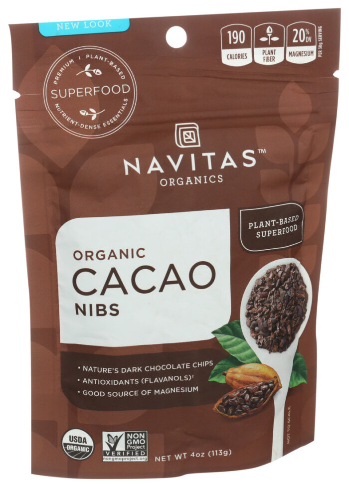 Naviog Cacao Nibs,Og1 4 Oz - Image 1