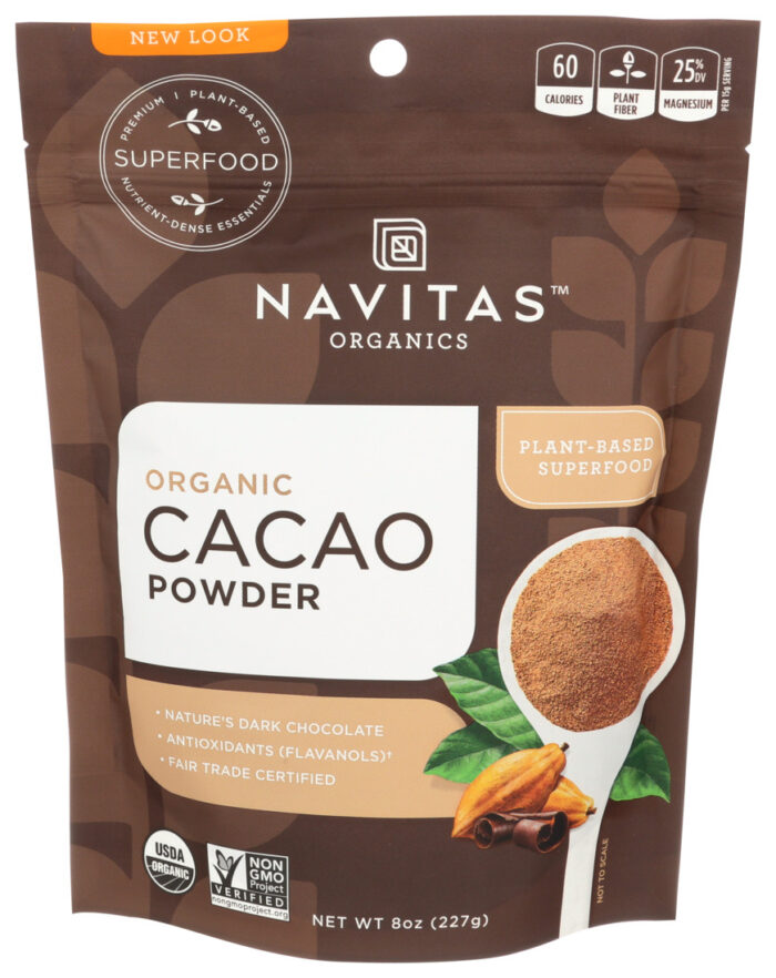 Naviog Cacao Powder,Og1 8 Oz - Image 1