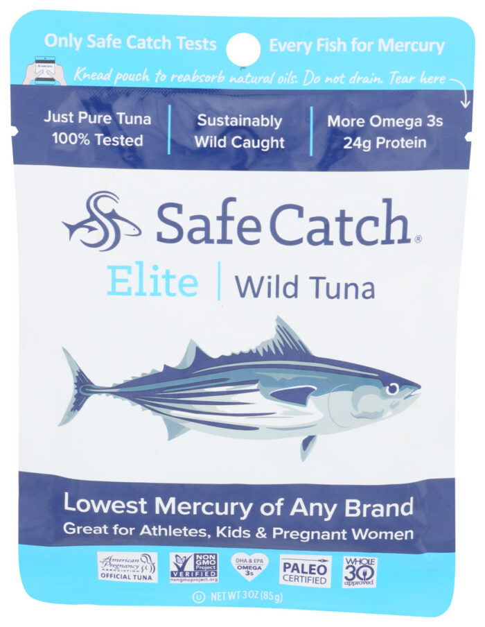 Safeca Tuna,Elite Wild,Ss Pouch 3 Oz - Image 1