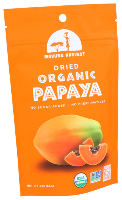 Mavuno Papaya,Og1,Dried 2 Oz