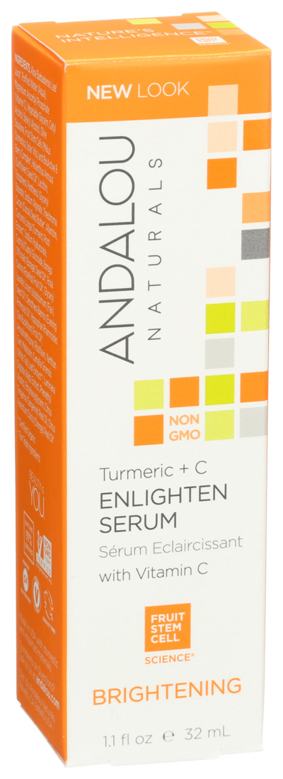 Andal Serum,Turmeric+C,Enlightn 1.1 Fz