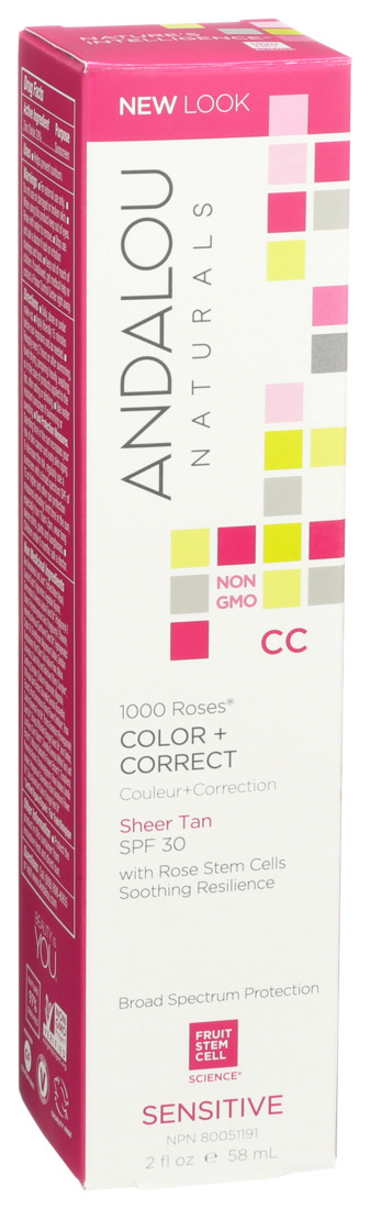 Andal Color Correct,Sheer Tan 2 Fz