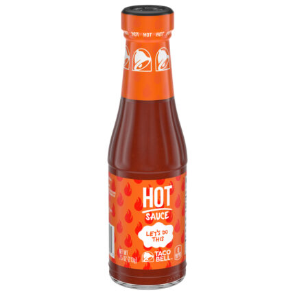 Taco Bell, Hot Sauce, Case Of 12, 7.5 Oz