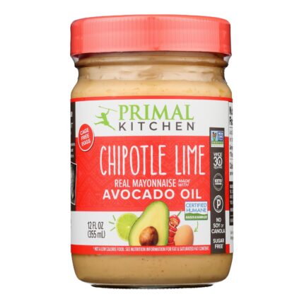 Primki Mayo,Chipotl,Lime,Avo Oil 12 Oz