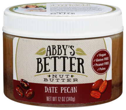 Abbys Nut Butter,Date Pecan 12 Oz