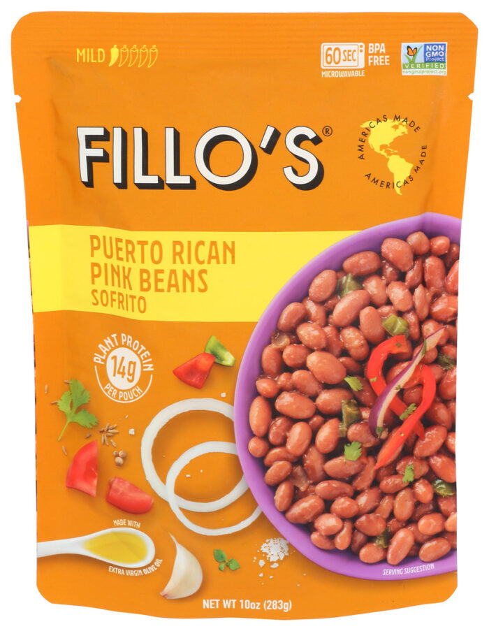 Fillos Beans,Pink,Puerto Rican 10 Oz - Image 1