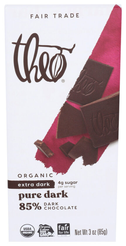 Theo Bar,Og2,85% Dark Choc 3 Oz
