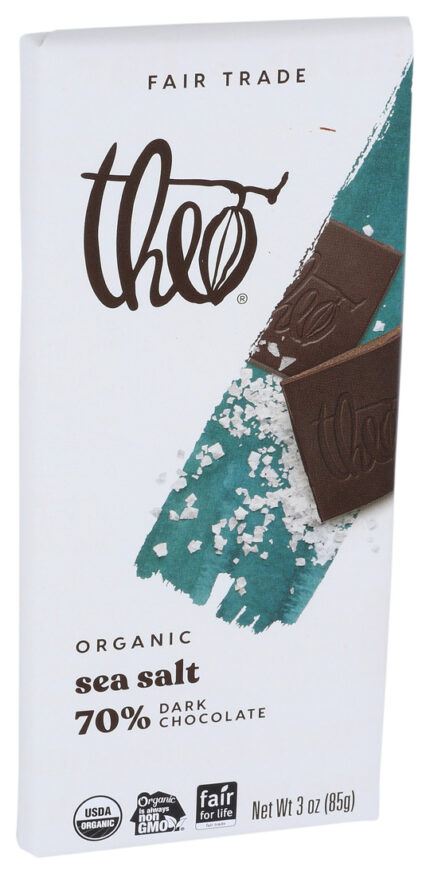 Theo Bar,Og2,Drk Choc,70%,Sslt 3 Oz