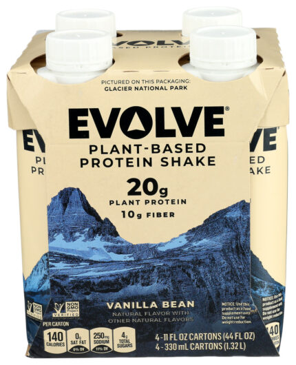 Evolve Protn Shk,Rtd,Creamy Van 4/11 Oz