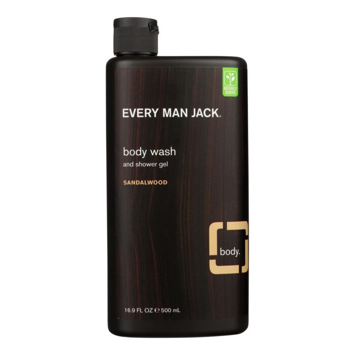Every Body Wash,Sandalwood 16.9 Fz - Image 1