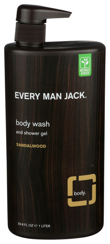 Every Body Wash,Sandalwood 33.8 Fz