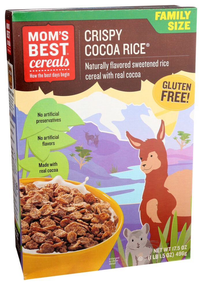 Mom'S Cereal,Crspy Cocoa Rice 17.5 Oz - Image 1