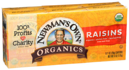 Newman Raisins,Og2,Box 6/1.0 Oz