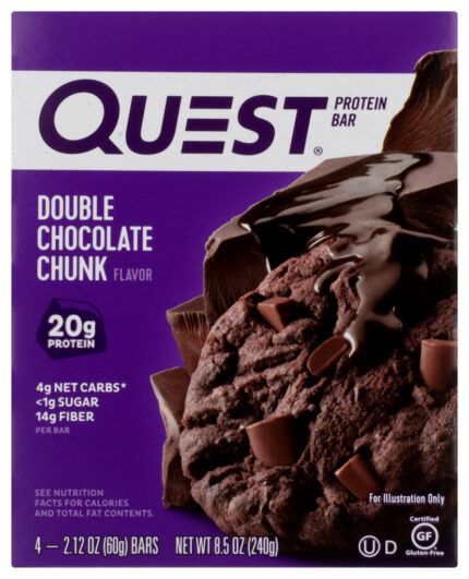 Quest Bar,Double Choc Chunk 2.12 Oz