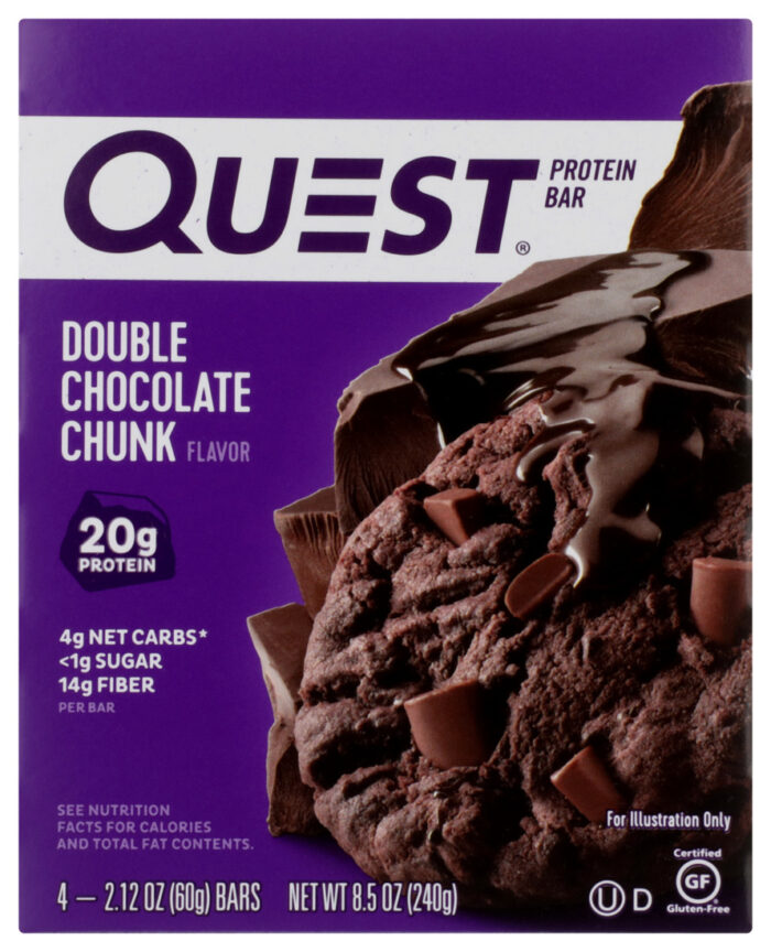 Quest Bar,Double Choc Chunk 2.12 Oz - Image 1
