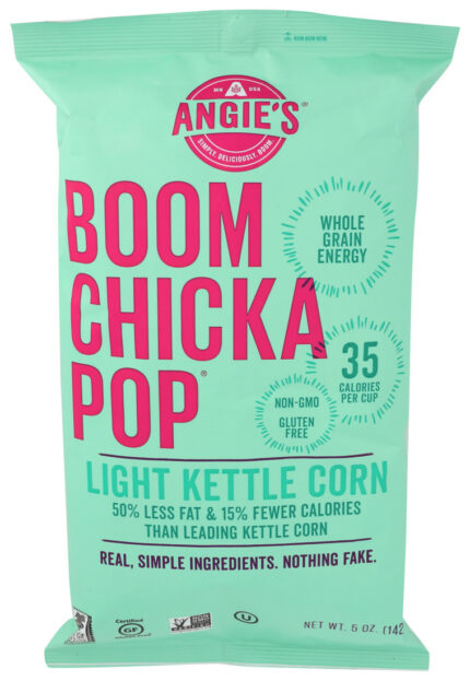 Angie'S, Boom Chicka Pop Lightly Sweet Pop, Case Of 12, 5 Oz