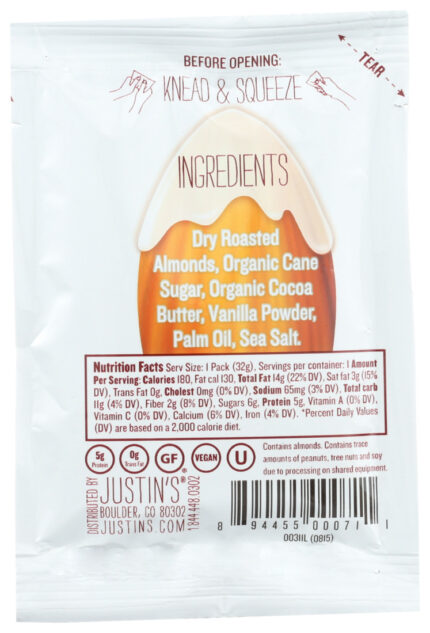 Justns Almond Btr,Nat Van,Sqz 1.15 Oz